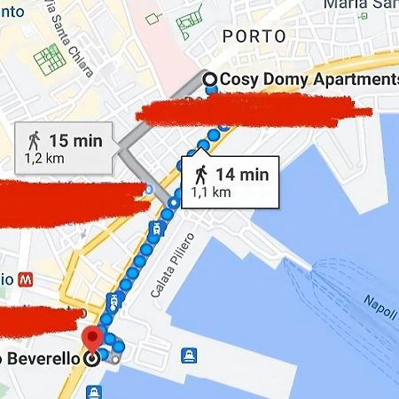 Cosy Domy Apartments ナポリ エクステリア 写真